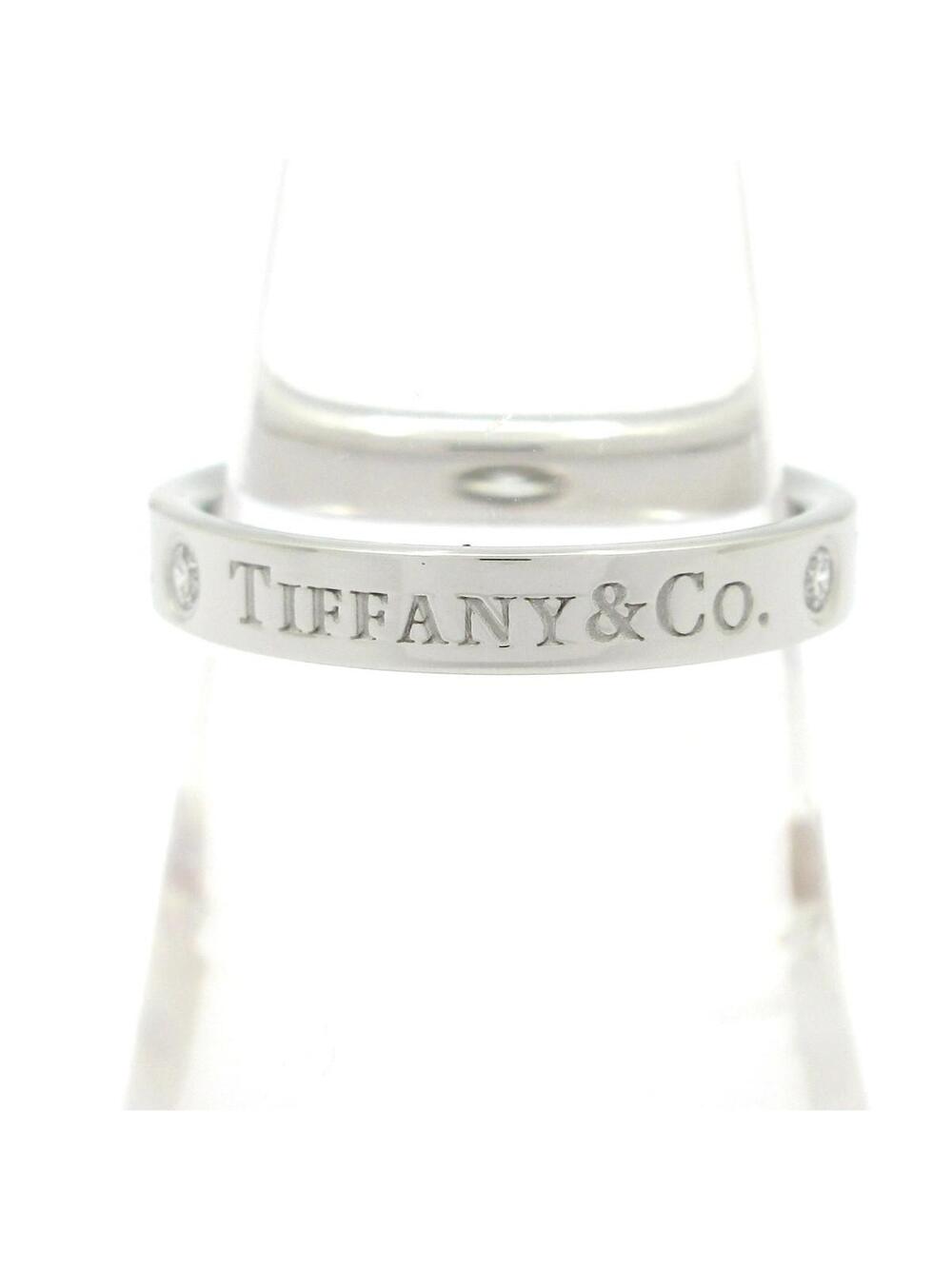 Tiffany&Co. Flat Banding Diamond Ring #372088T93B